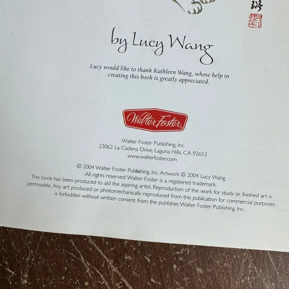 The Art of Chinese Brush Painting 2004‎ Lucy Wang Paperback book
